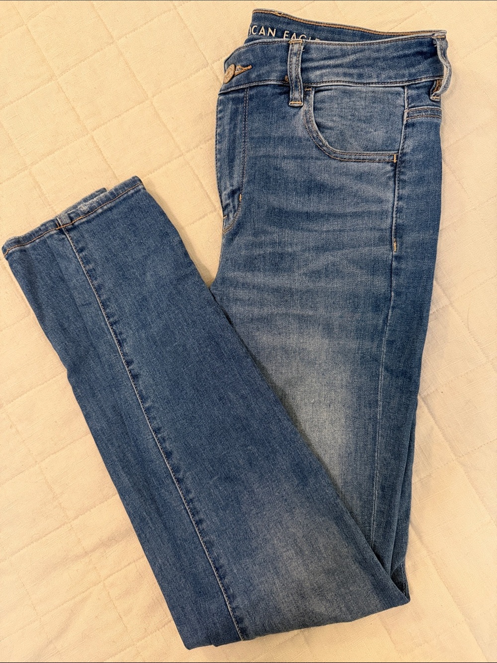 American Eagle Outfitters Light Blue Hi-Rise Jeggings